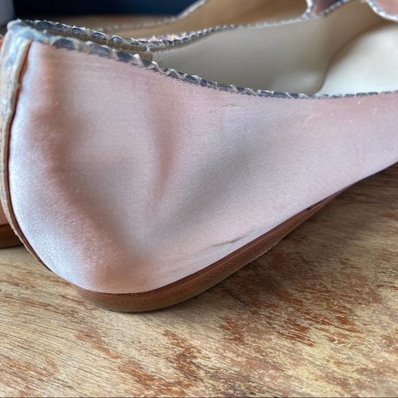 Bottega Veneta flamingo satin ayers ballerina flat Size 39.5 - Picture 7 of 16